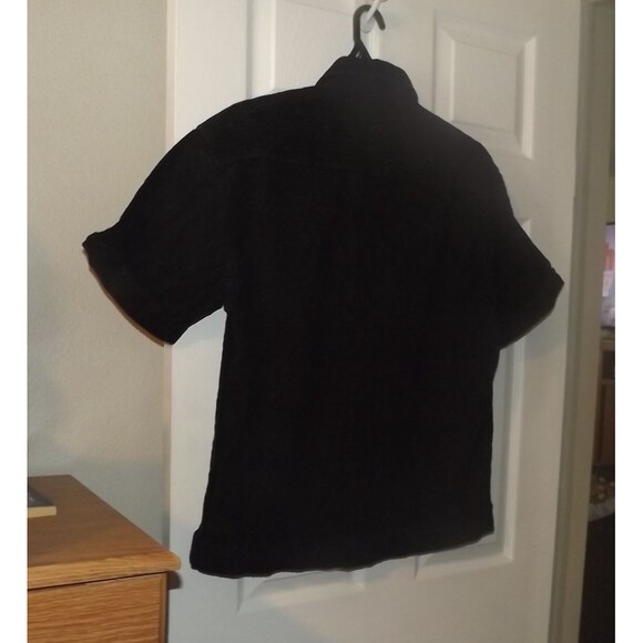 Vintage Levis Silver Tab Corduroy Jacket L Zip Up Short Black - Picture 4 of 4